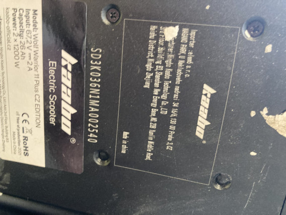 Kaabo Wolf Warrior 11 Plus - ridden for 4 km